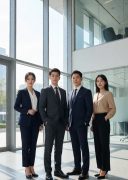 555电影网新上线热播国产剧封面,都市职场背景主角团队合影,气质干练