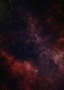 555电影网新上线科幻电影封面，宇宙星云背景下飞船穿梭，画面壮阔震撼